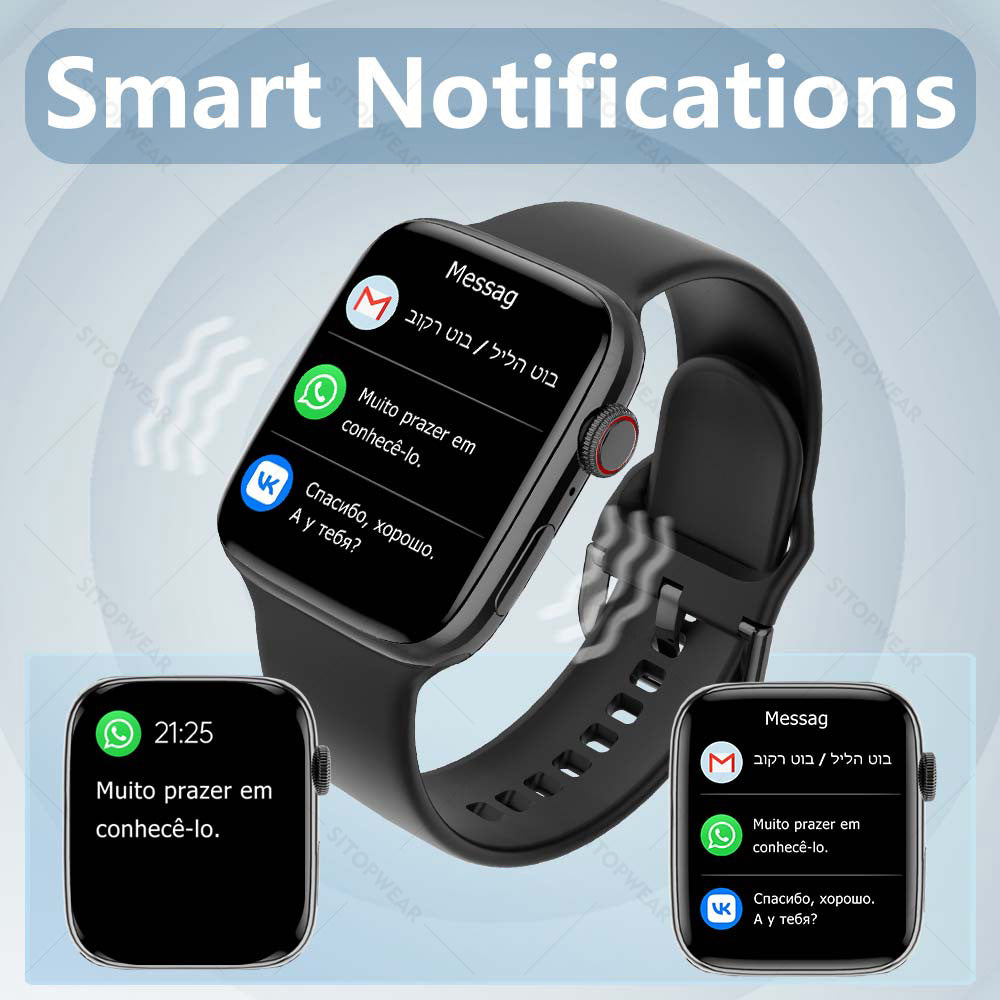 Dt8max Bluetooth Smart Watch with Body Temp Monitor